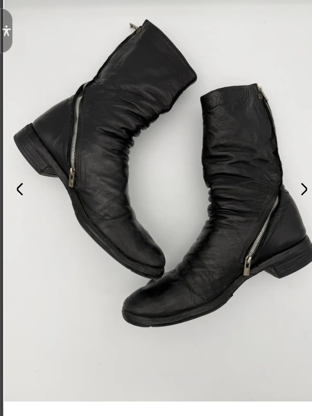 Carol Christian Poell (CCP) "Prosthetic" Boots : Sz11.5 ( Color 10#)